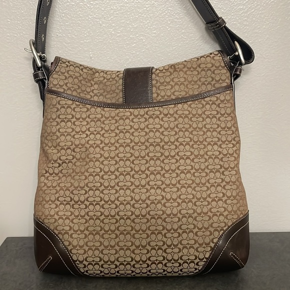 Vintage coach Hobo multi way shoulder bag with matching wallet Bundle - Picture 3 of 12